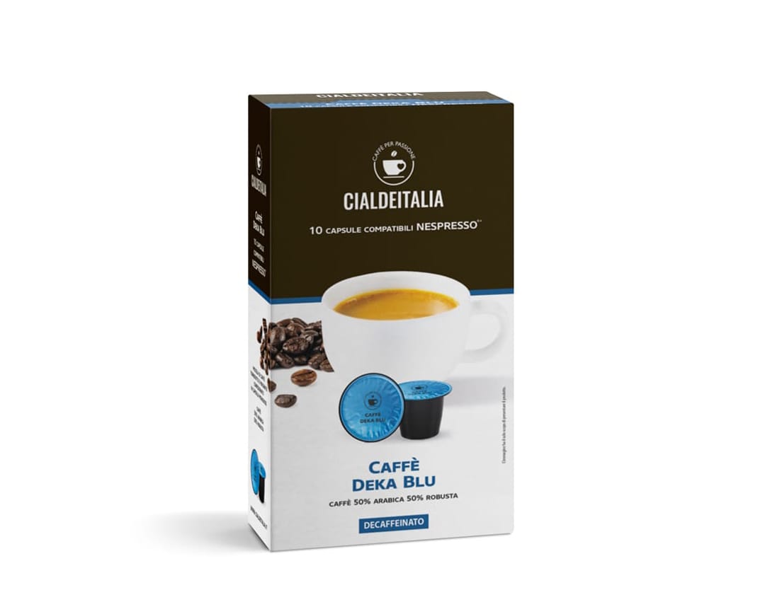 Caffè Deka Blu - Decaffeinato - 10 capsule